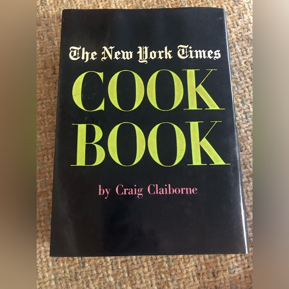 Other - VTG 1961 New York Times Cookbook by Craig Claiborne Hardcover with Dust Cover